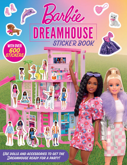 Barbie Dreamhouse: Dress-Up Sticker Book (Mattel) - Childrens Books - Image - Pop Weasel