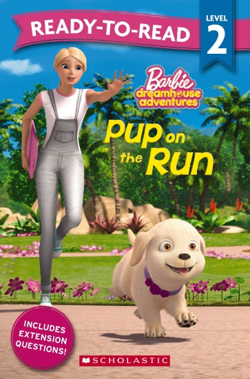 Barbie Pups Run Reader & Toy - Childrens Books - Image - Pop Weasel