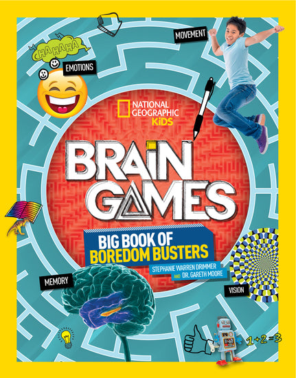 Brain Games: Big Book Of Boredom Busters (National Geographic Kids: Disney) - Books - Image - Pop Weasel