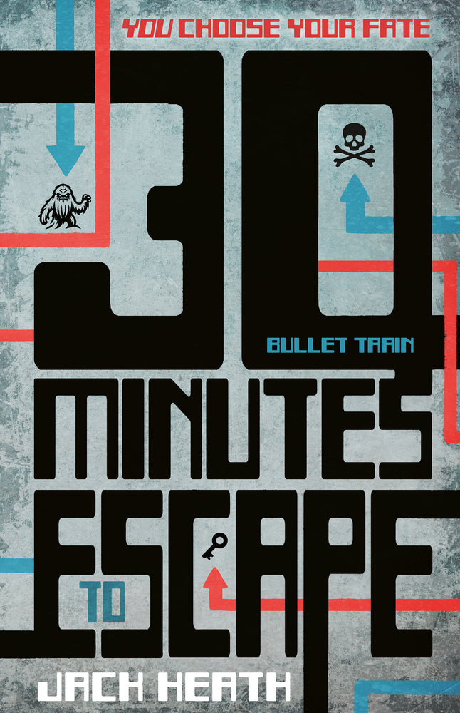 Bullet Train (30 Minutes To Escape - Childrens Books - Image - Pop Weasel