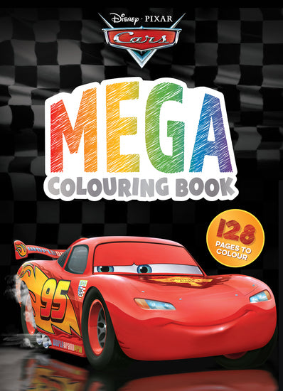 Cars: Mega Colouring Book (Disney Pixar) - Childrens Books - Image - Pop Weasel