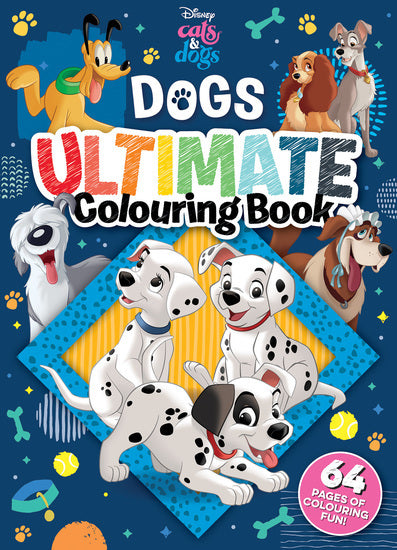 Disney Dogs: Ultimate Colouring Book 2026 - Childrens Books - Image - Pop Weasel
