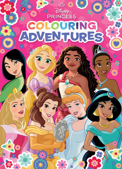 Disney Princess Create Your World: Colouring Adventures - Childrens Books - Image - Pop Weasel
