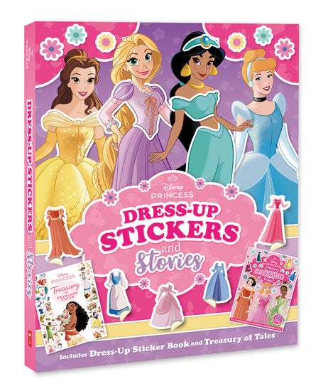 Disney Princess: Dress-Up Stickers And Stories Collection - Childrens Books - Image - Pop Weasel