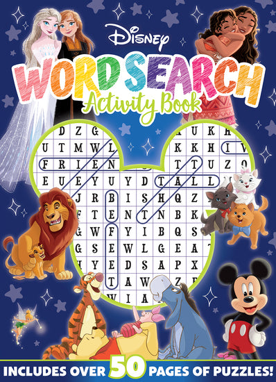Disney: Word Search Activity Book 2026 - Childrens Books - Image - Pop Weasel