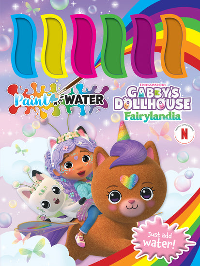 Gabby's Dollhouse Fairylandia: Paint With Water (Dreamworks) - Childrens Books - Image - Pop Weasel