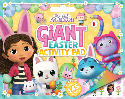 Gabby's Dollhouse: Easter Giant Activity Pad (Dreamworks) 2026 - Childrens Books - Image - Pop Weasel