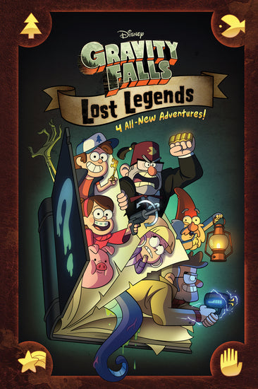 Gravity Falls: Lost Legends (Disney) Hardback - Graphic Novels - Image - Pop Weasel