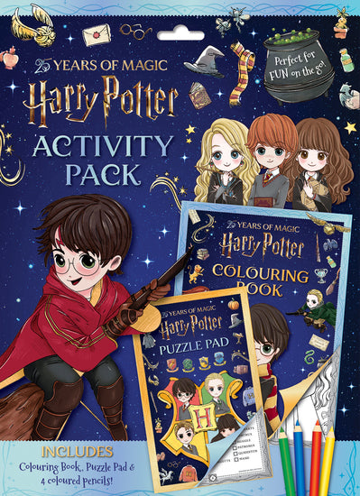Harry Potter 25Th Anniversary: Activity Pack (Warner Bros.) - Childrens Books - Image - Pop Weasel