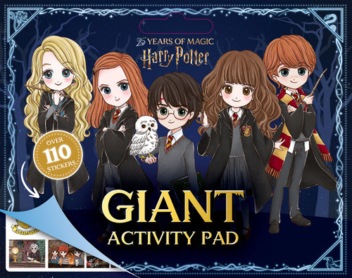 Harry Potter 25Th Anniversary: Giant Activity Pad (Warner Bros.) - Childrens Books - Image - Pop Weasel