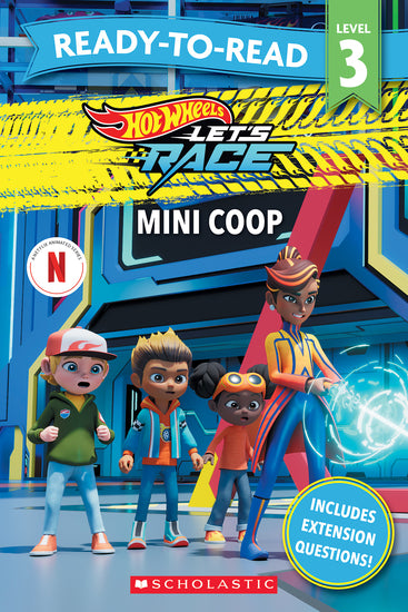 Hot Wheels Let's Race: Mini Coop - Ready-To-Read Level 3 (Mattel) - Childrens Books - Image - Pop Weasel