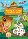 Jurassic World Explorers: Puffy Sticker Colouring Book (Universal) - Childrens Books - Image - Pop Weasel