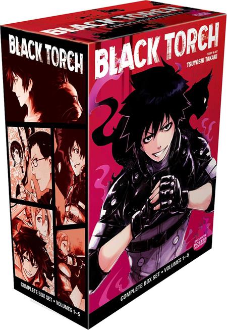 Black Torch Complete Box Set: Includes volumes 1-5 - Manga - Image - Pop Weasel