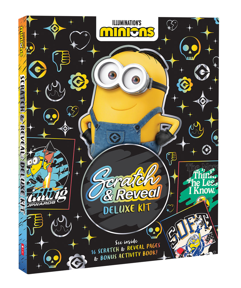 Minions: Scratch And Reveal Deluxe Kit (Universal) - Childrens Books - Image - Pop Weasel