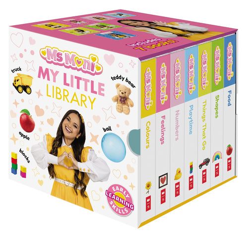 Ms Moni: My Little 7-Book Library Cube - Childrens Books - Image - Pop Weasel