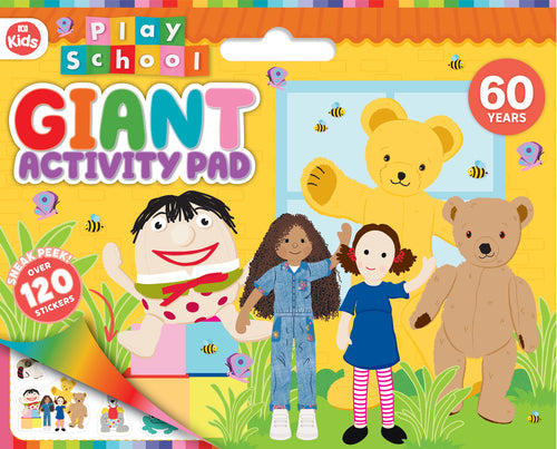Play School: Giant Activity Pad (Abc Kids: 60Th Anniversary) - Childrens Books - Image - Pop Weasel