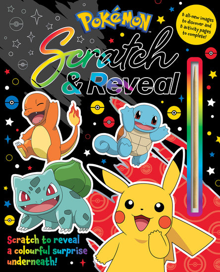 Pokemon: Scratch And Reveal 2026 - Childrens Books - Image - Pop Weasel