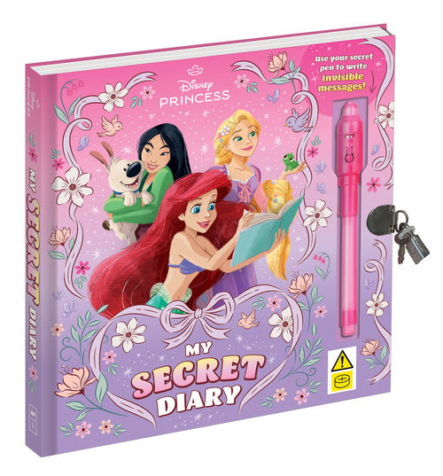 Disney Princess: My Secret Lockable Diary With Spy Pen - Stationery - Image - Pop Weasel