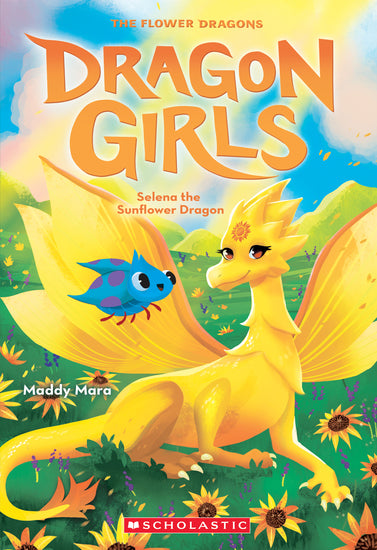 Selena The Sunflower Dragon (Dragon Girls - Childrens Books - Image - Pop Weasel