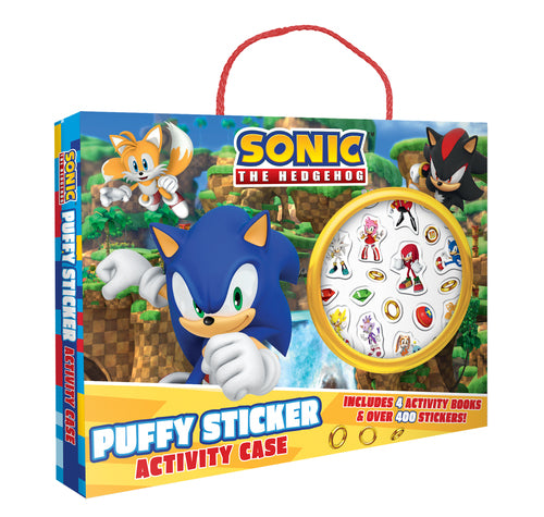 Sonic The Hedgehog: Puffy Sticker Activity Case (Sega) 2026 - Childrens Books - Image - Pop Weasel
