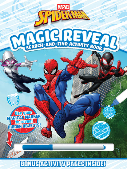 Spider-Man: Magic Reveal Search-And-Find Activity Book (Marvel)