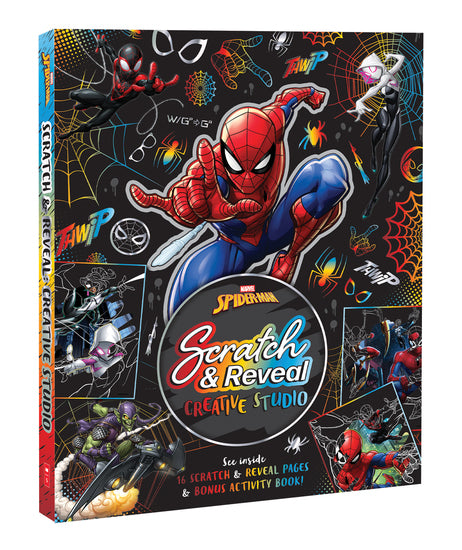 Spider-Man: Scratch And Reveal Creative Studio (Marvel) 2026 - Childrens Books - Image - Pop Weasel