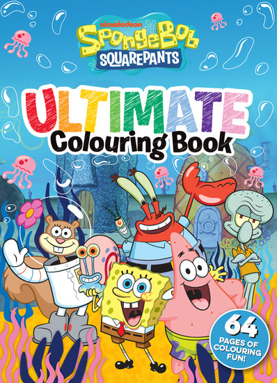 Spongebob Squarepants: Ultimate Colouring Book (Nickelodeon) 2026 - Childrens Books - Image - Pop Weasel