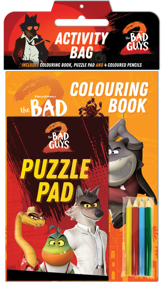 The Bad Guys 2: Activity Bag (Dreamworks) - Childrens Books - Image - Pop Weasel