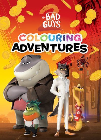 The Bad Guys 2: Colouring Adventures (Dreamworks) - Childrens Books - Image - Pop Weasel
