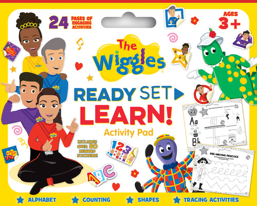 The Wiggles: Ready Set Learn! Activity Pad (Ages 3+ Years) - Childrens Books - Image - Pop Weasel