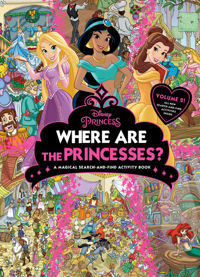 Where Are The Princesses?: A Magical Search-And-Find Activity Book 26 - Childrens Books - Image - Pop Weasel