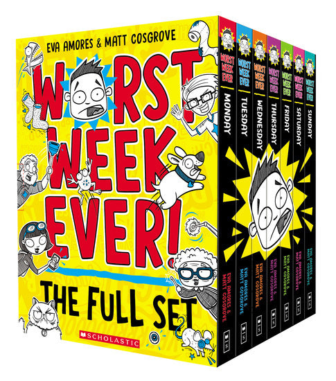Worst Week Ever! The Full 7-Book Set Toy Cat 25 - Childrens Books - Image - Pop Weasel