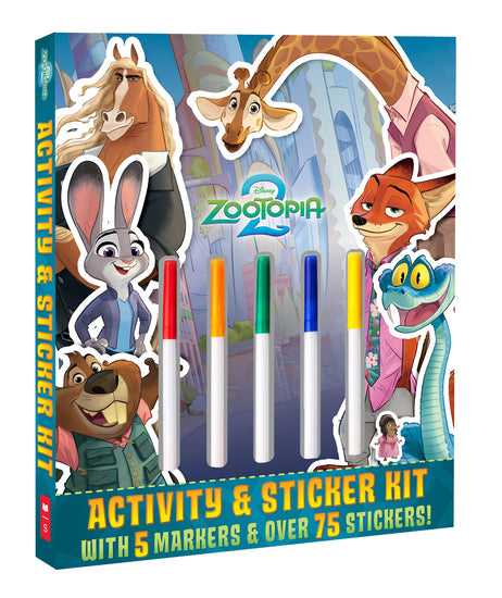 Zootopia 2: Activity And Sticker Kit (Disney) - Childrens Books - Image - Pop Weasel