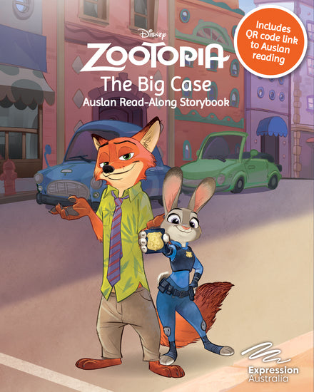 Zootopia: The Big Case Auslan Read-Along Storybook (Disney) - Childrens Books - Image - Pop Weasel