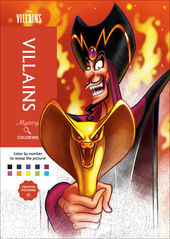 Disney Mystery Coloring: Disney Villains - Image - Graphic Novels - Image - Pop Weasel