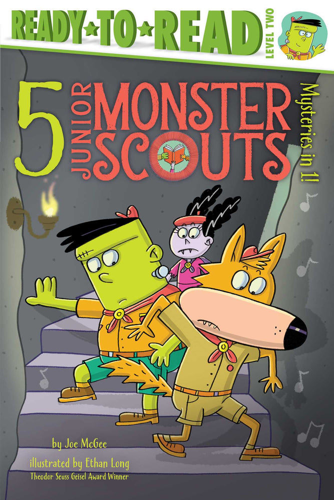 5 Junior Monster Scouts Mysteries In 1!: Hide-And-Seek Pup; Troll Trouble; Lost In The Library; Pumpkin Party; Don't Wake Dracula | TPB - Childrens Books - Image - Pop Weasel