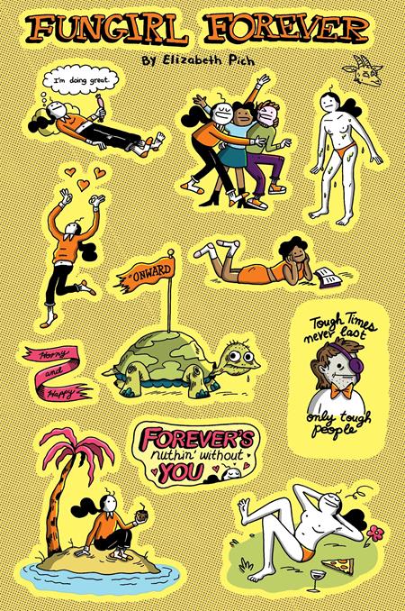 Fungirl Forever Sticker Sheet - Stickers - Image - Pop Weasel