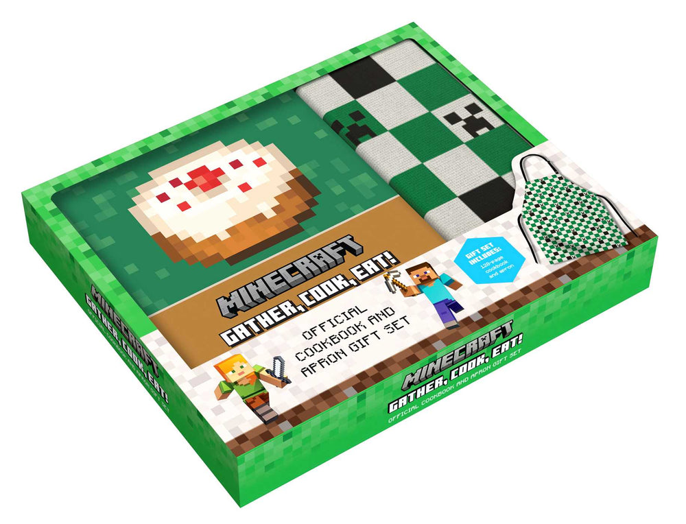 Pop Weasel Image of Minecraft: The Official Cookbook and Apron Gift Set - Books - Image - Pop Weasel