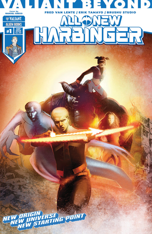 Valiant Beyond: All-New Harbinger #1 Variant C (Calero Connecting Variant) - Image
