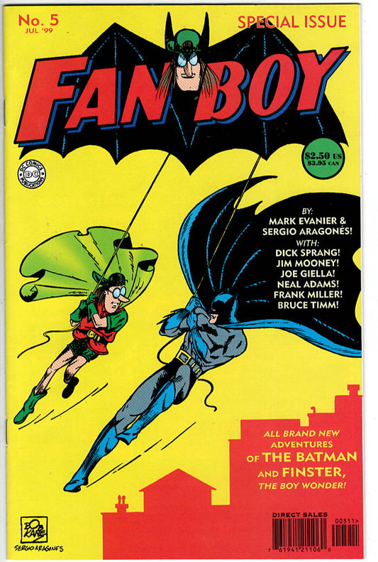 Pre-Owned - Fanboy #5  (July 1999) Scanned Image Pop Weasel Pre-Owned Comics