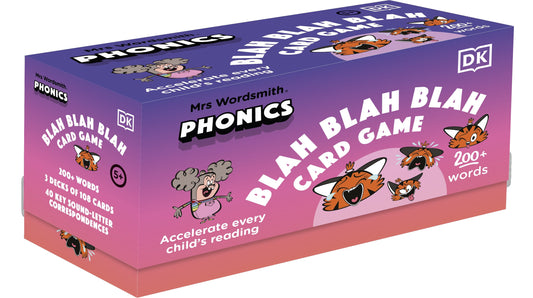 Mrs Wordsmith Phonics Blah Blah Blah Card Game, Kindergarten & Grades 1-2 image