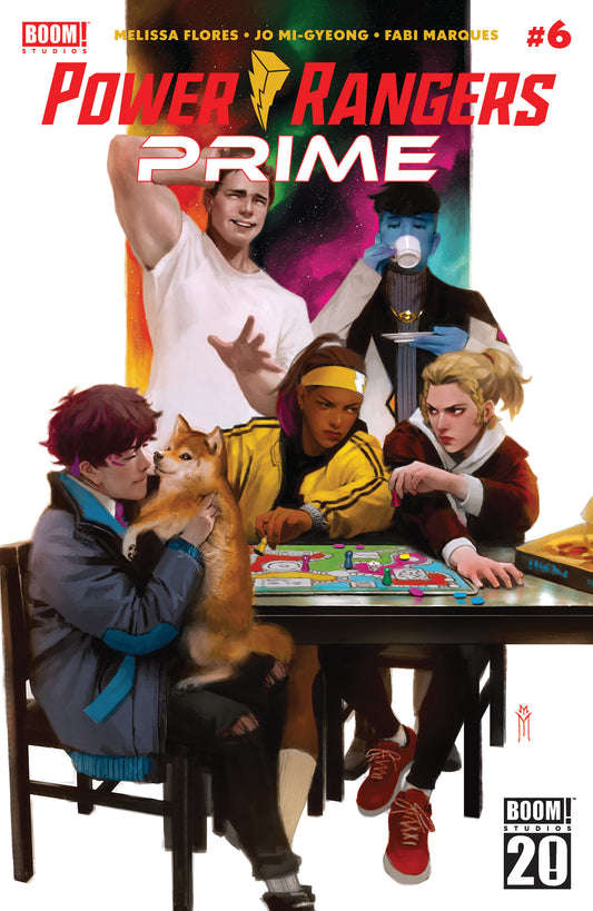 Power Rangers Prime #6 C BOOM 20th Anniversary Variant (Dressed, Mercado) - Image