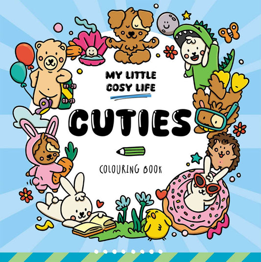 My Little Cosy Life Cuties Colouring Book image