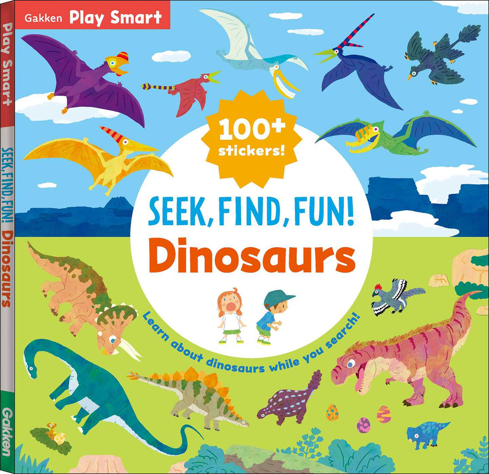 SEEK, FIND, FUN! Dinosaurs image - Books - Image - Pop Weasel