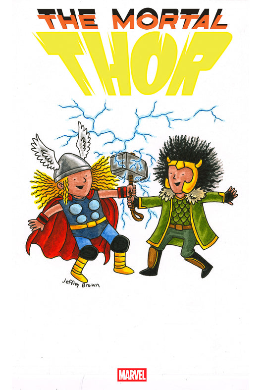 THOR #1 JEFFREY BROWN VARIANT - Image