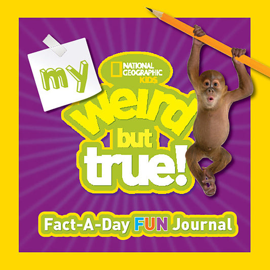 My Weird But True! Fact-a-Day Fun Journal | Hardcover image