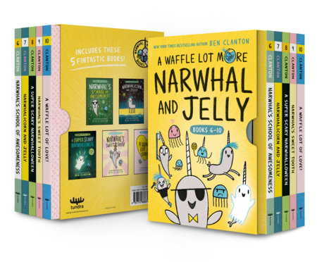 A Waffle Lot More Narwhal and Jelly (Hardcover Books 6-10) - Books - Image - Pop Weasel