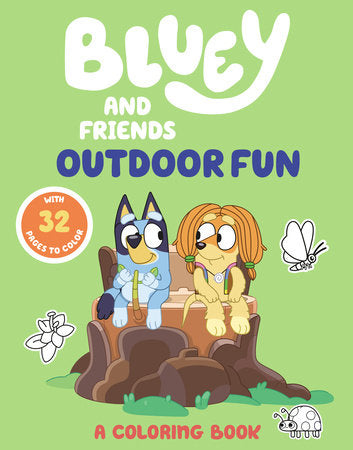 Bluey and Friends: Outdoor Fun: A Coloring Book | TPB - Graphic Novels - Image - Pop Weasel