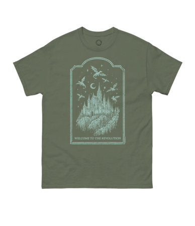 Rebecca Yarros's Fourth Wing: Welcome to the Revolution Unisex T-Shirt XXX-Large - Clothing - Image - Pop Weasel
