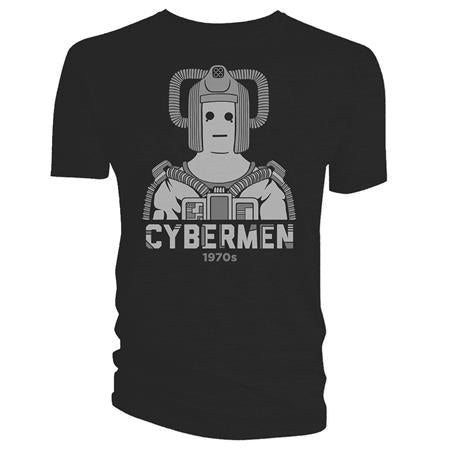 Doctor Who Cybermen 1970 T-shirt M - Image - Clothing - Image - Pop Weasel